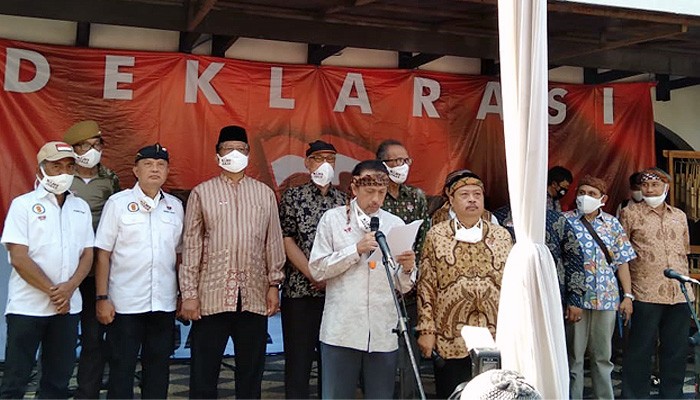 Deklarasi KAMI Jabar singgung berkembangnya kediktatoran konstitusional.