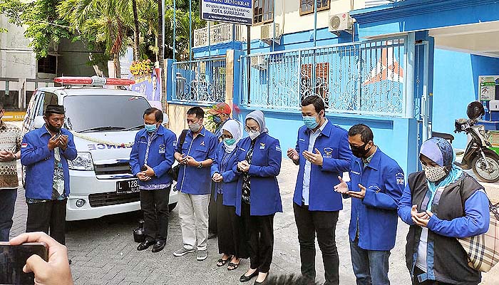 Jelang Pilwali Surabaya, Demokrat Surabaya luncurkan dua kendaraan untuk menunjang operasional