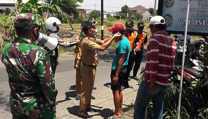 Push Up di depan umum, KTP disita hukuman tak patuh protokol kesehatan.