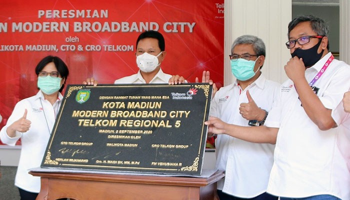 Telkom akselerasi digitalisasi Modern City Madiun di tengah pandemi Covid-19