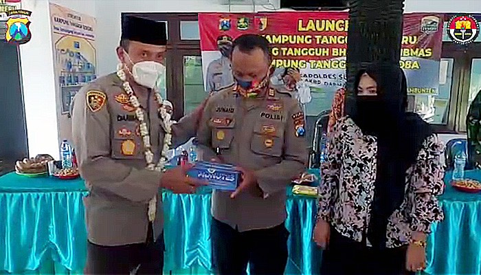 Launching Kampung Tangguh Semeru Desa Tambaangung Tengah, Ambuten, Sumenep.