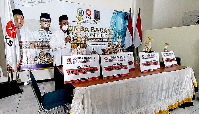 Lomba baca kitab kuning PKS Jatim, santri asal Malang rebut Juara I.