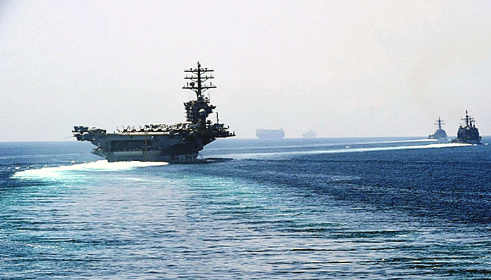 Mobilisasi Armada Ke-5 AS di Teluk Persia jelang peringatan syahidnya Soleimani.