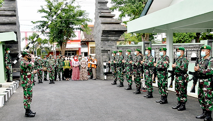 Kodim 0811/Tuban harus bisa jadi contoh pelopor penerapan protokol kesehatan.