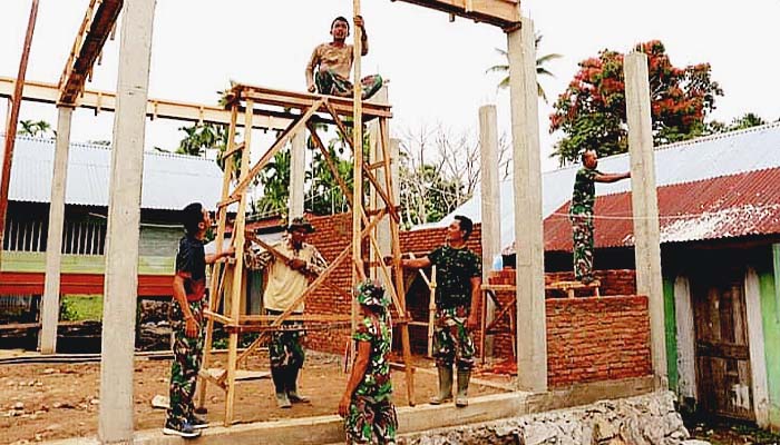 TMMD-110, pembangunan balai pengajian adalah wujud kepedulian TNI di bidang pendidikan Islam.