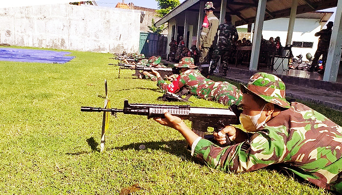 83 Prajurit Kodim Surabaya Utara adu skill.