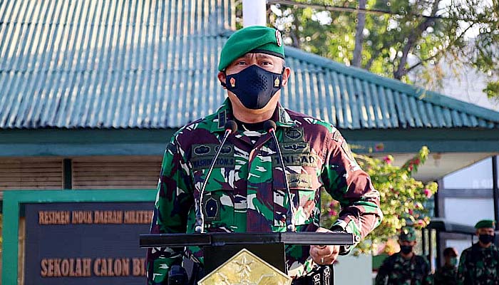 Pendidikan Pertama Tamtama TNI AD Gelombang I 2021 resmi diikuti 336 prajurit siswa.