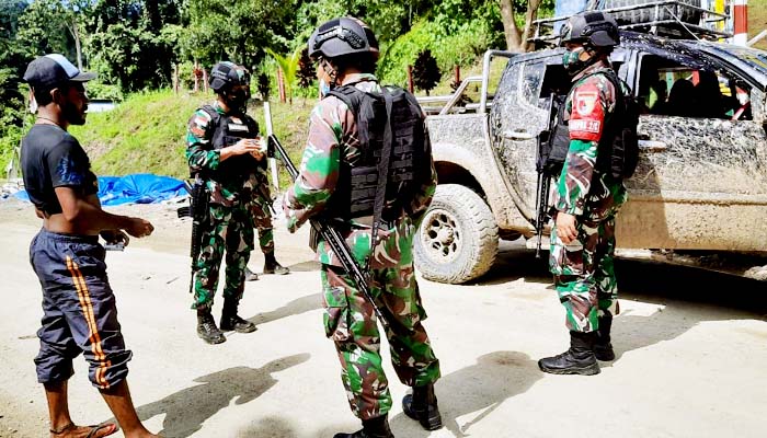 Sweeping di daerah perbatasan, Yonif 512 antisipasi barang ilegal.