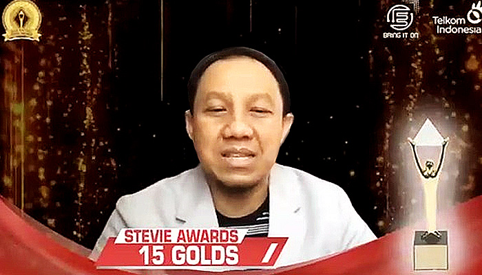 Telkom Raih 39 Penghargaan Asia Pacific Stevie Awards 2021