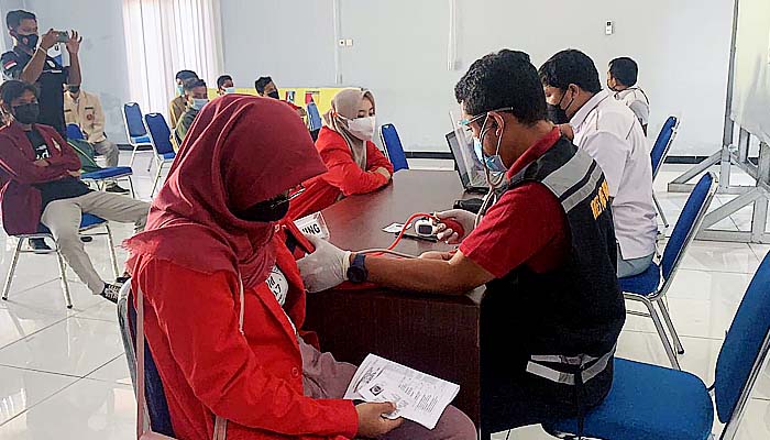 Percepat vaksinasi, Polres Tuban undang elemen mahasiswa dan ormas untuk vaksin.