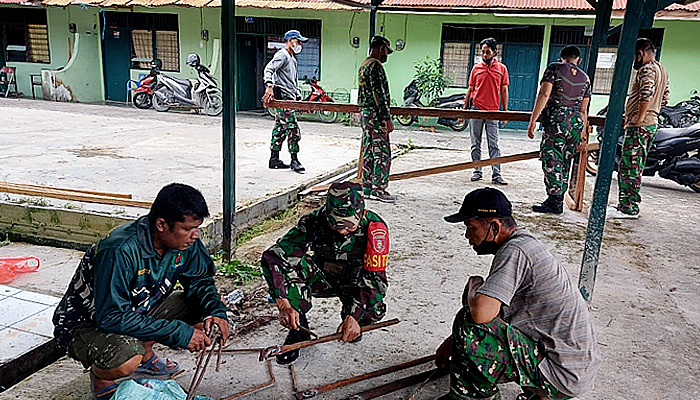 Pra TMMD Dimulai, Kodim 0908/Bontang Fokus Persiapkan Pembangunan Turap Sungai