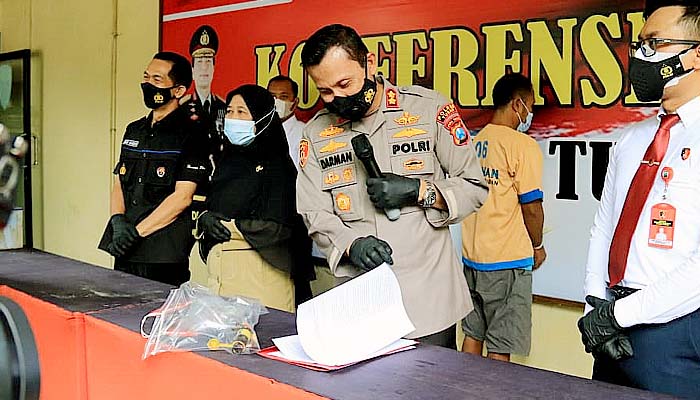 Meresahkan Masyarakat Judi Dadu di Grebek Resmob Polres Tuban, Dua Pelaku Berhasil Diamankan