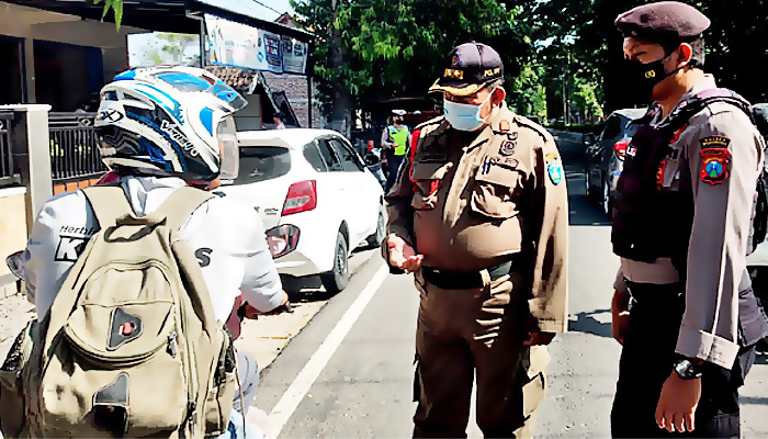 Operasi Yustisi, Polres Ponorogo Sasar Pelanggar Prokes