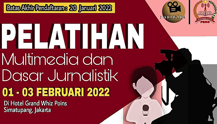 Ayo Daftar ! Pelatihan Video Jurnalistik & Multimedia Segera Ditutup