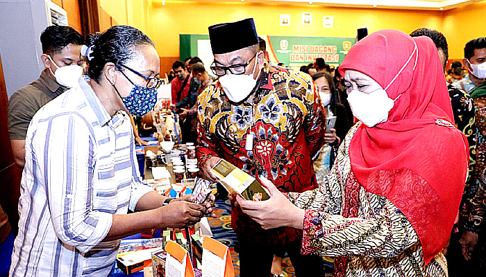 Dua tahun diserang Covid-19, neraca perdagangan antar daerah di Jatim naik.