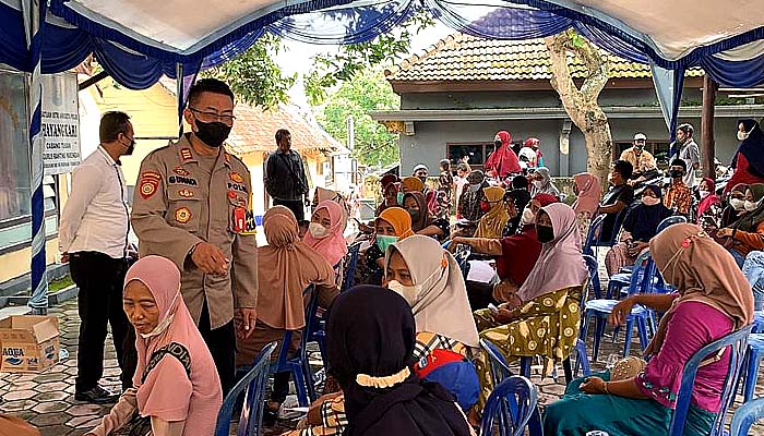 Bertahap, Polres Tuban kembali salurkan 19.250 BTPKLWN