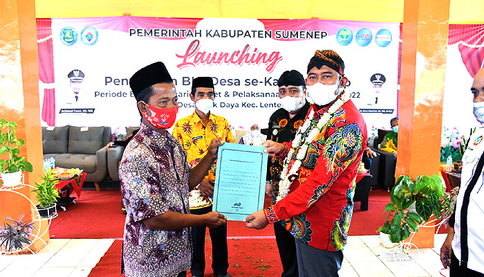 Bupati Fauzi launching penyaluran BLT Desa Se-Kabupaten Sumenep