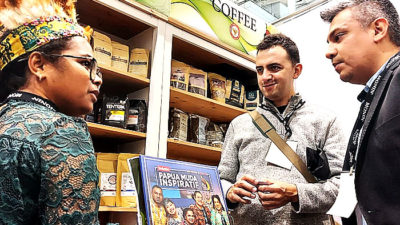 Kopi terbaik produksi petani milenial Papua jadi primadona festival kopi dunia di Boston-Amerika Serikat.