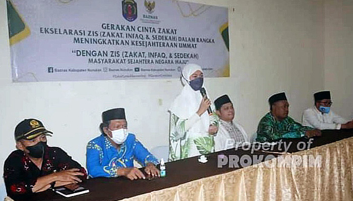 Bupati Nunukan buka sosialisasi gerakan membayar zakat oleh dunia ssaha