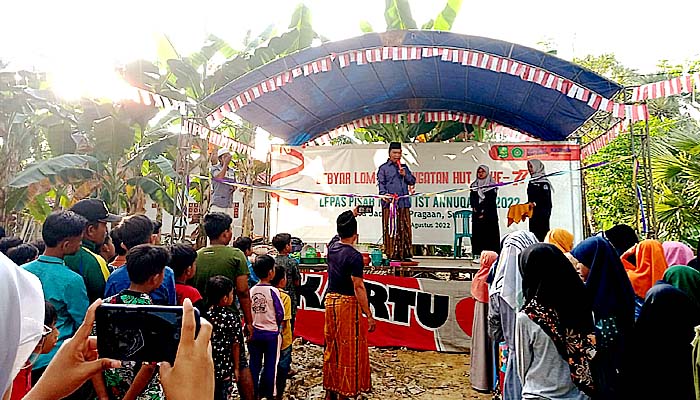 Pemdes Jaddung dan Mahasiswa KKN IST Annuqayah Gelar JJS, Kades Jaddung Ajak Tanamkan Nilai Patriotisme