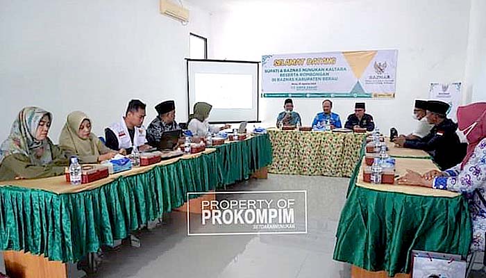 Studi tiru Pemkab Nunukan, Baznas Nunukan di Kabupaten Berau