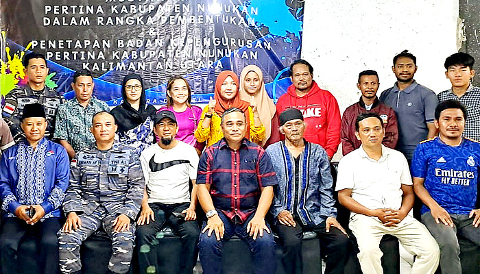 Roby Nahak akan nahkodai Pertina Nunukan Periode 2022-2026.