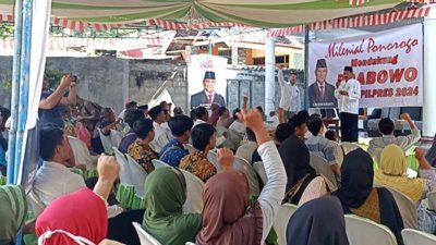 Kaum Milenial Ponorogo deklarasi dukung Prabowo Presiden.