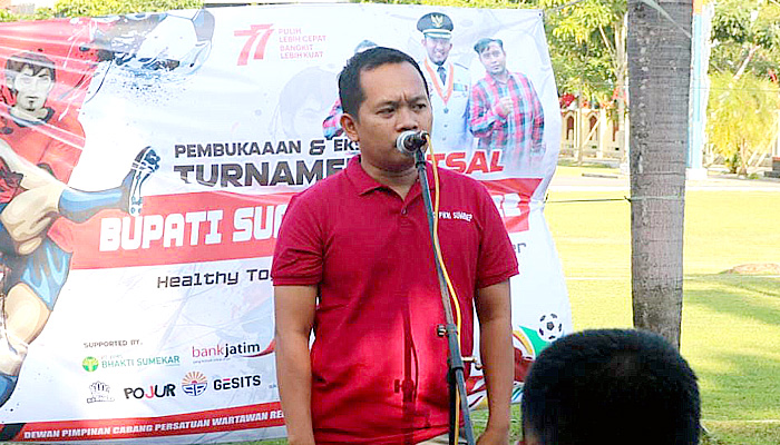 Serba Serbi HUT RI ke-77, DPC PWRI Sumenep Adakan Turnamen Futsal ‘Bupati Sumenep Cup 2022’