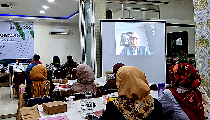 Deddy Sitorus gandeng Kemenkop UMKM sosialisasikan inkubasi bagi calon wirausaha digital.