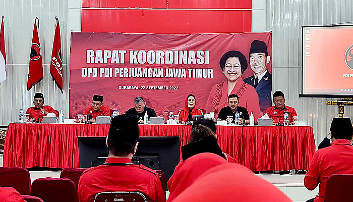 Gelar penjaringan DCS, PDI Perjuangan Jatim kejar Mmenang tebal di pemilu 2024.