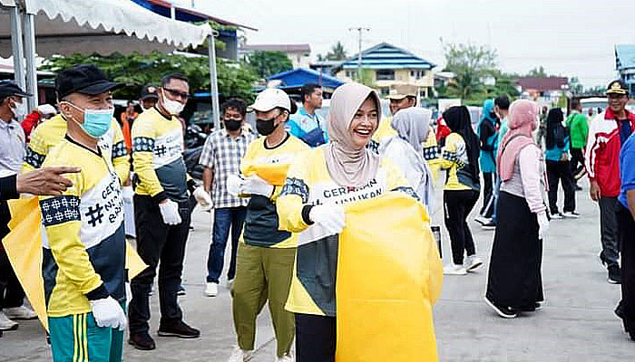 Bupati Nunukan turun Langsung Dalam Giat Aksi World Cleanup Day