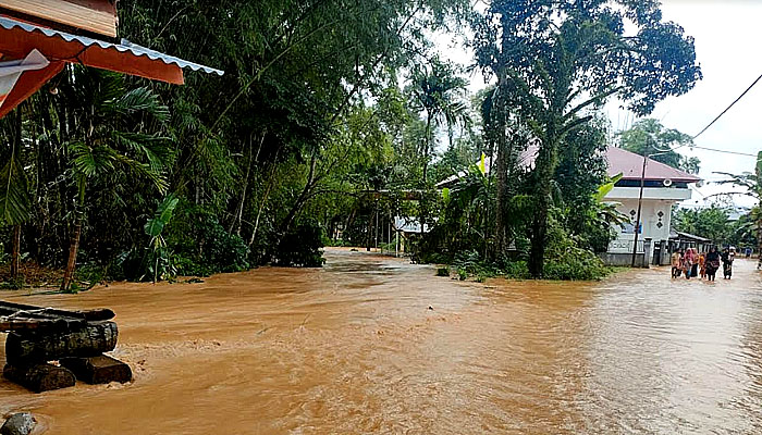 Pemukiman Timu Bandar Dua Langganan Banjir