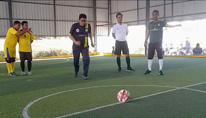 Kemenag Koba Gelar Turnamen Futsal, H. Abrar Zym: Juara  Harapan, Silaturrahmi Tujuan