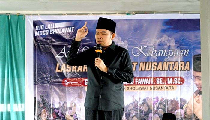 Tokoh Penggerak sholawat, Gus Fawait: Lewat Sholawat Entas Kemiskinan dan Cinta NKRI