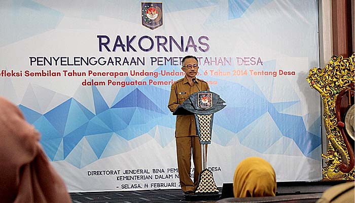 Refleksi 9 Tahun, Dirjen Bina Pemdes Harap Implementasi Pelaksanaan UU Desa Lebih Optimal