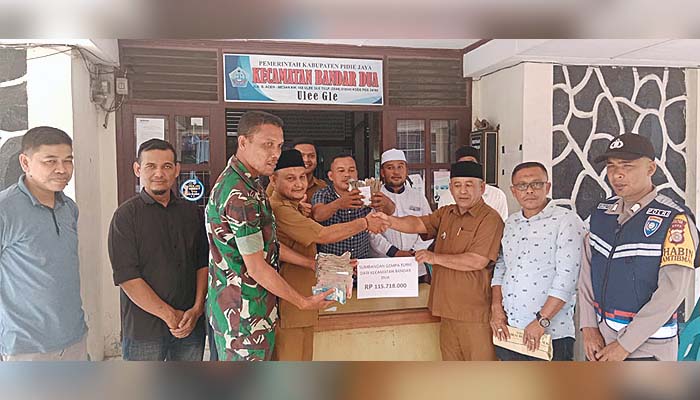 Masyarakat Bandar Dua Galang Dana Kemanusiaan  Untuk Turki Dan Suriah