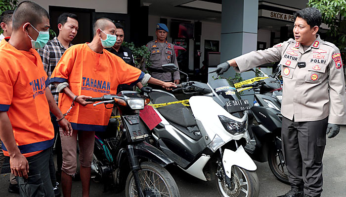 Polres Ponorogo Tangkap Maling Motor