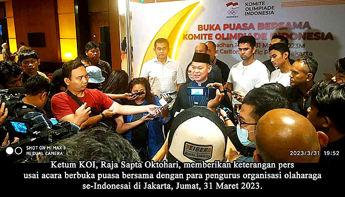 Ketum KOI: Olahraga adalah Media Pemersatu Bangsa, Harus Bebas dari Kepentingan Politik