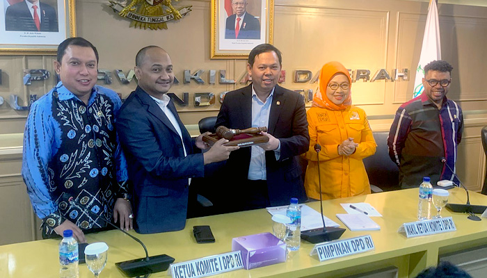 Fachrul Razi Kembali Terpilih Sebagai Ketua Komite I DPD RI Tahun 2023-2024