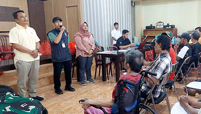 Kemensos Salurkan 175 Juta Rupiah bagi Disabilitas di Kota Binjai