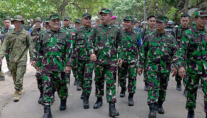 Kasdam Brawijaya Hadiri Pembukaan Latihan Super Garuda Shield 2023