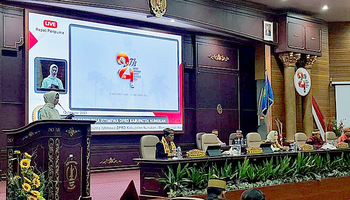 DPRD Nunukan Gelar Sidang Paripurna Istimewa HUT Kabupaten Nunukan Ke-24