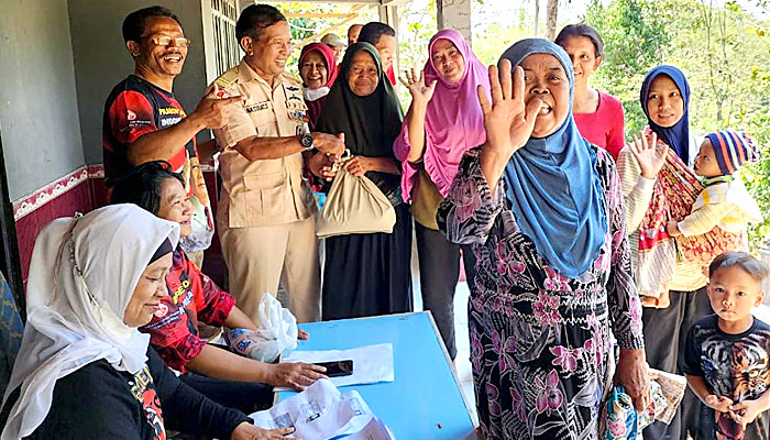 TAP Gunung Kidul Kembali Gelar Tebus Sembako Murah di Desa Mojosari