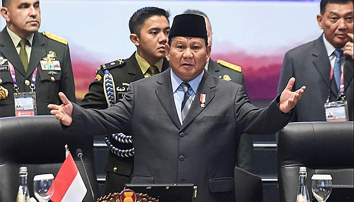 Prabowo Serukan Gencatan Sejata dan Buka Koridor Kemanusiaan di Gaza dalam The 17th ASEAN Defence Ministers' Meeting