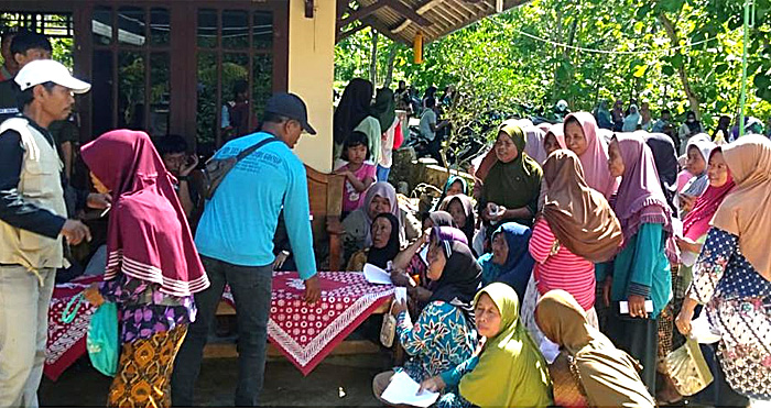 TAP Gunung Kidul  Gelar Tebus Sembako Murah di Kapanewon Panggang