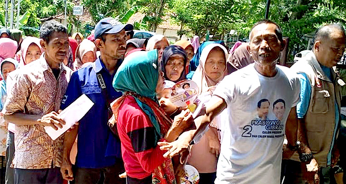 TAP Gunung Kidul Lanjut Gelar Bazar Sembako Murah di Dusun Gumbeg