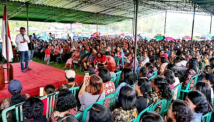 Bersama Umat Kristiani Gelar Apel Kebangsaan,Gus Fawait: Ini Bukti LSN Jaga Persatuan Jelang Pemilu