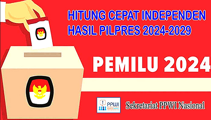 PPWI Selenggarakan Hitung Cepat Independen Hasil Pilres 2024