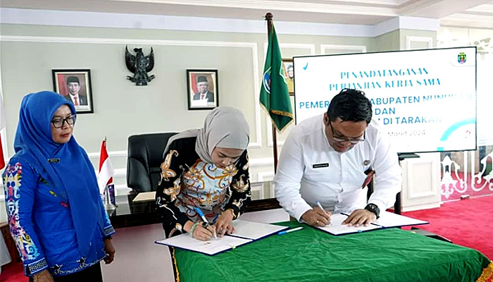 Pemkab Nunukan Tandatangani MoU Dengan BP POM Tarakan