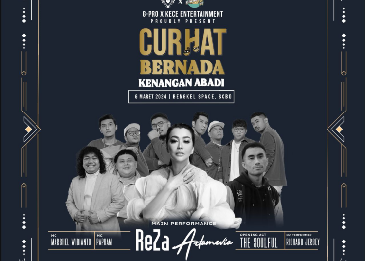 G-Production X Kece Entertainment Mengajak Anda ke Dunia "Curhat Bernada: Kenangan Abadi"